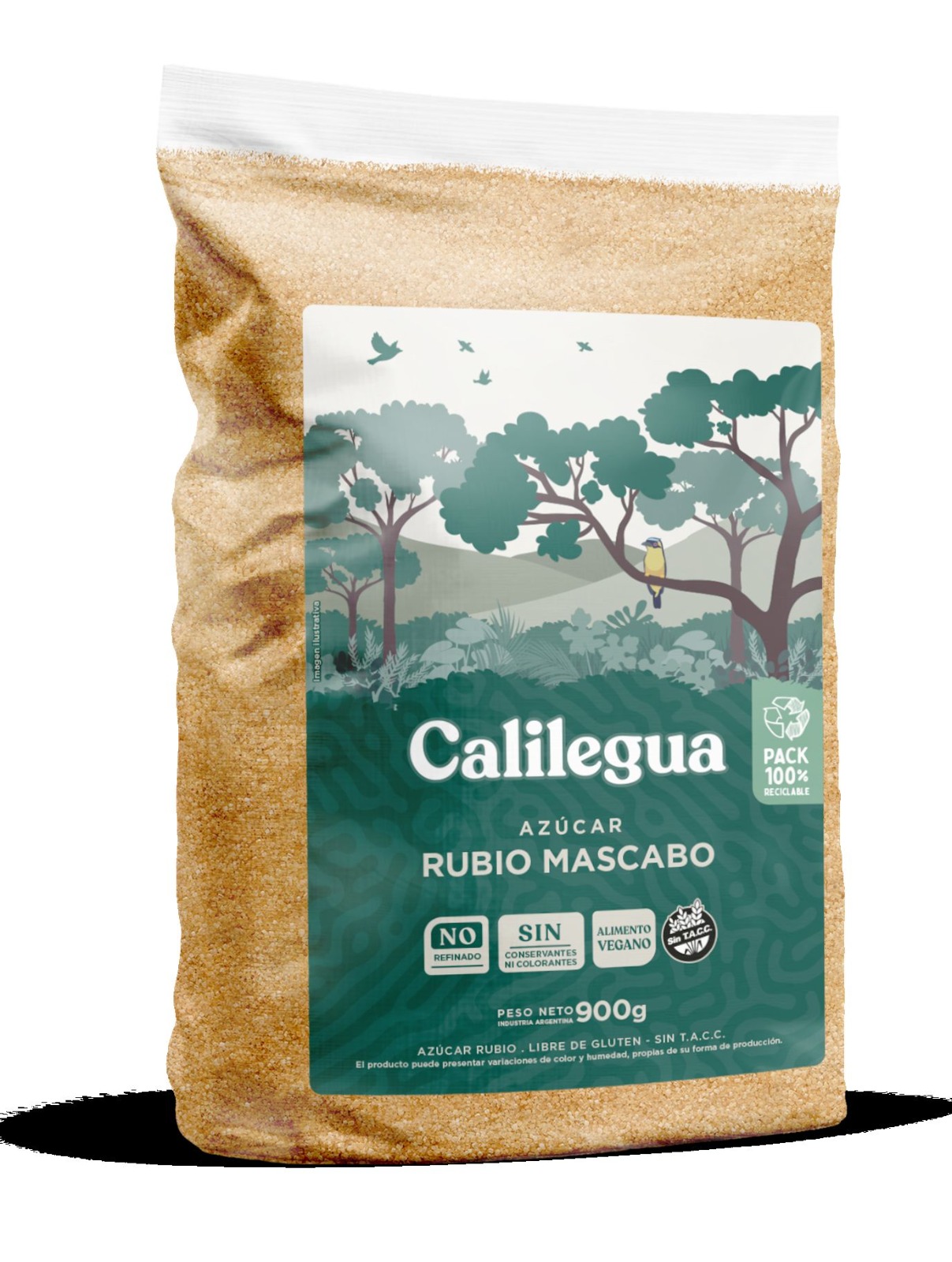 Calilegua Azúcar Rubio Mascabo x 900 g
