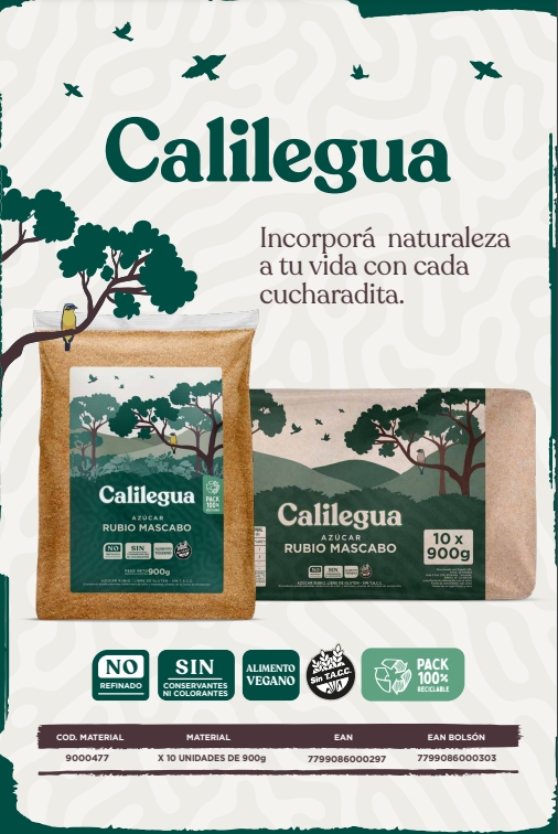 Calilegua Bolsón x 10 unidades de 900 g